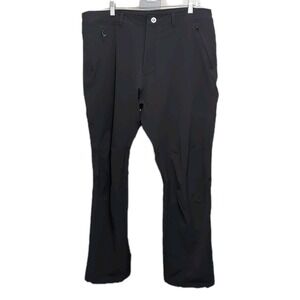 Kuhl Pants Mens 38x32 Black Nylon Stretch Hiking Outdoor Gorp Core Model 5236